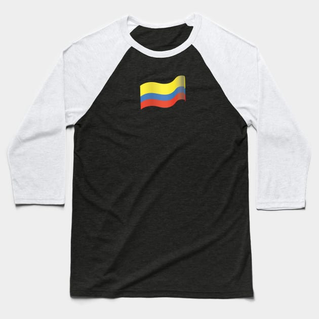 Colombia Baseball T-Shirt by traditionation